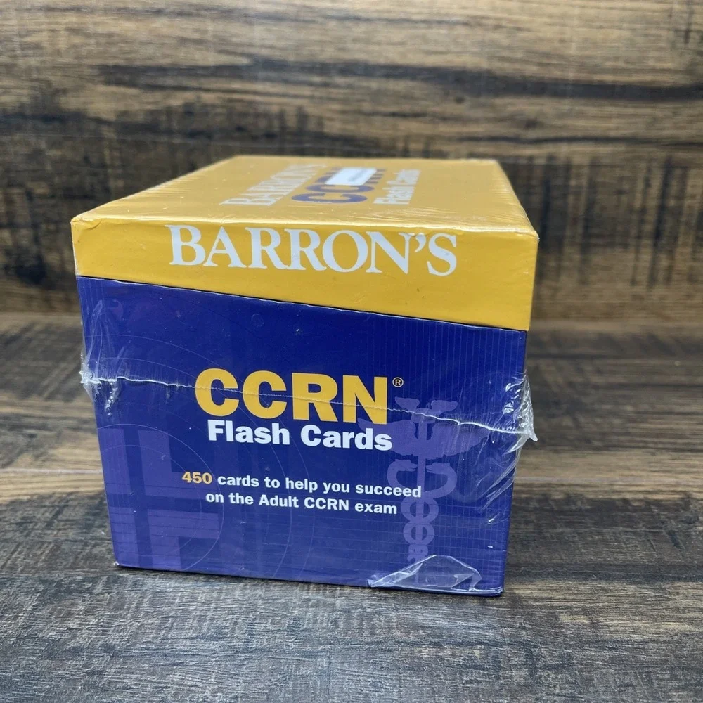 NEW Sealed Barron's CCRN 450 Flash Cards‎ Exam 2019